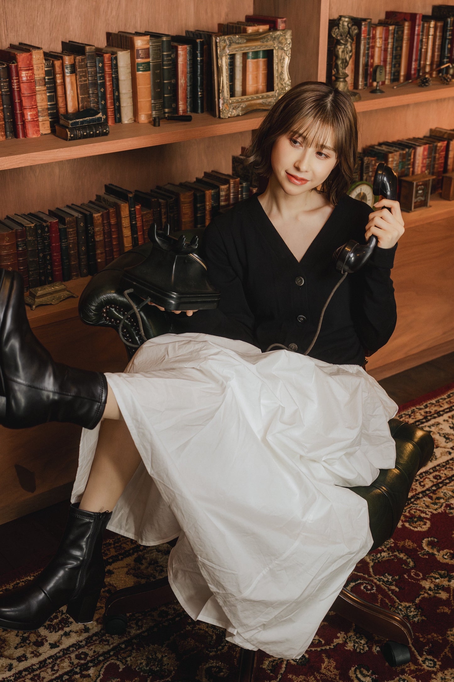 Sculptural Volume Dress