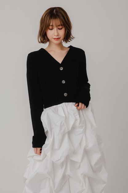 Sculptural Volume Dress