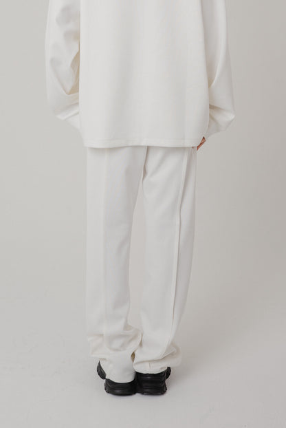 Minimal Straight Sweat Pants