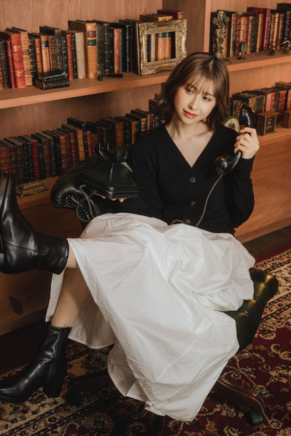 Sculptural Volume Dress