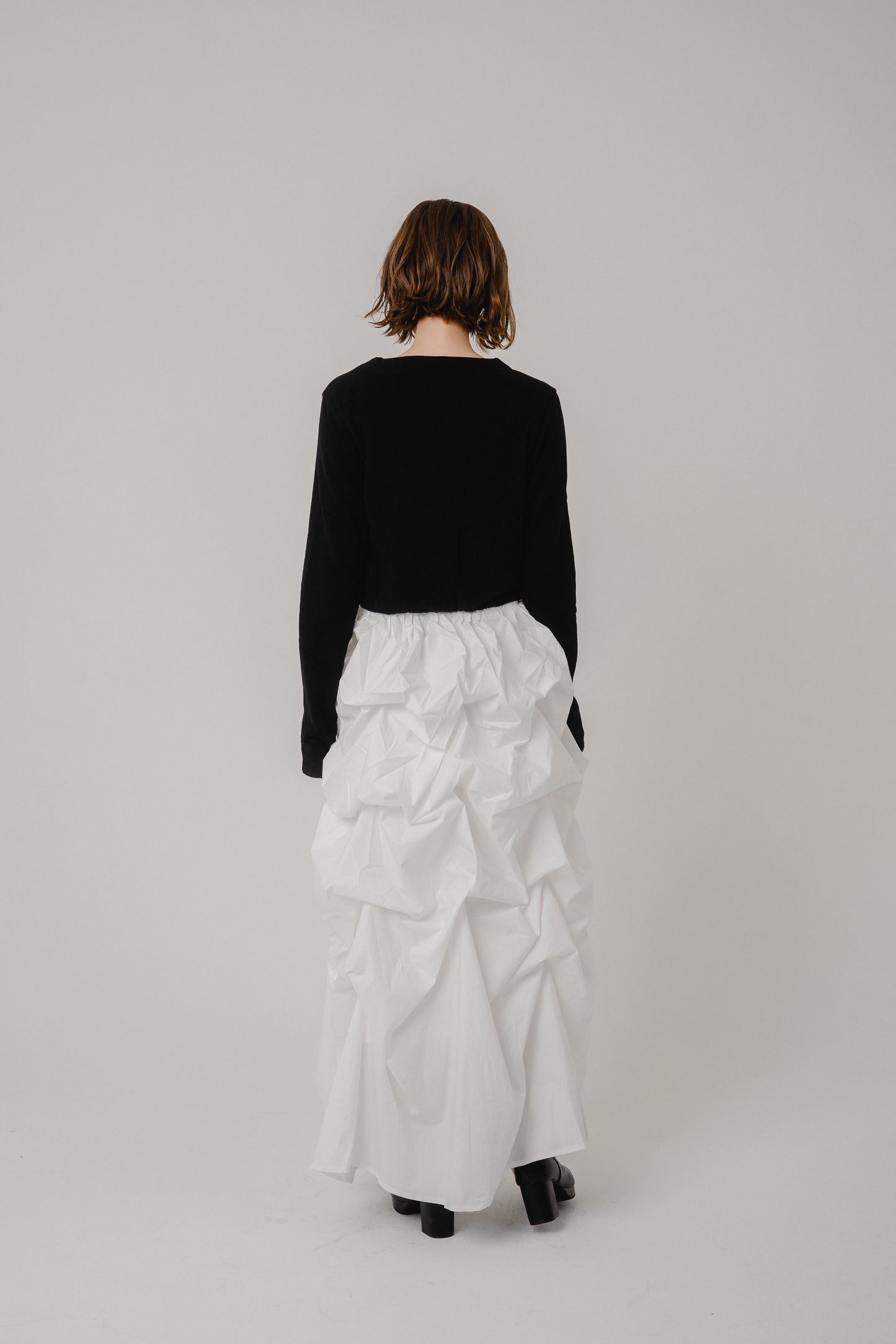 Sculptural Volume Dress