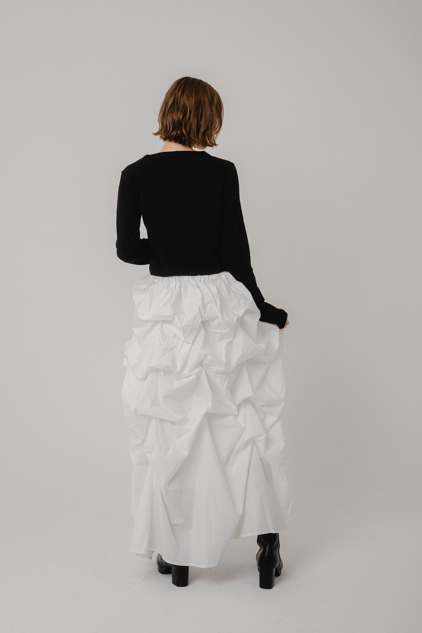 Sculptural Volume Dress