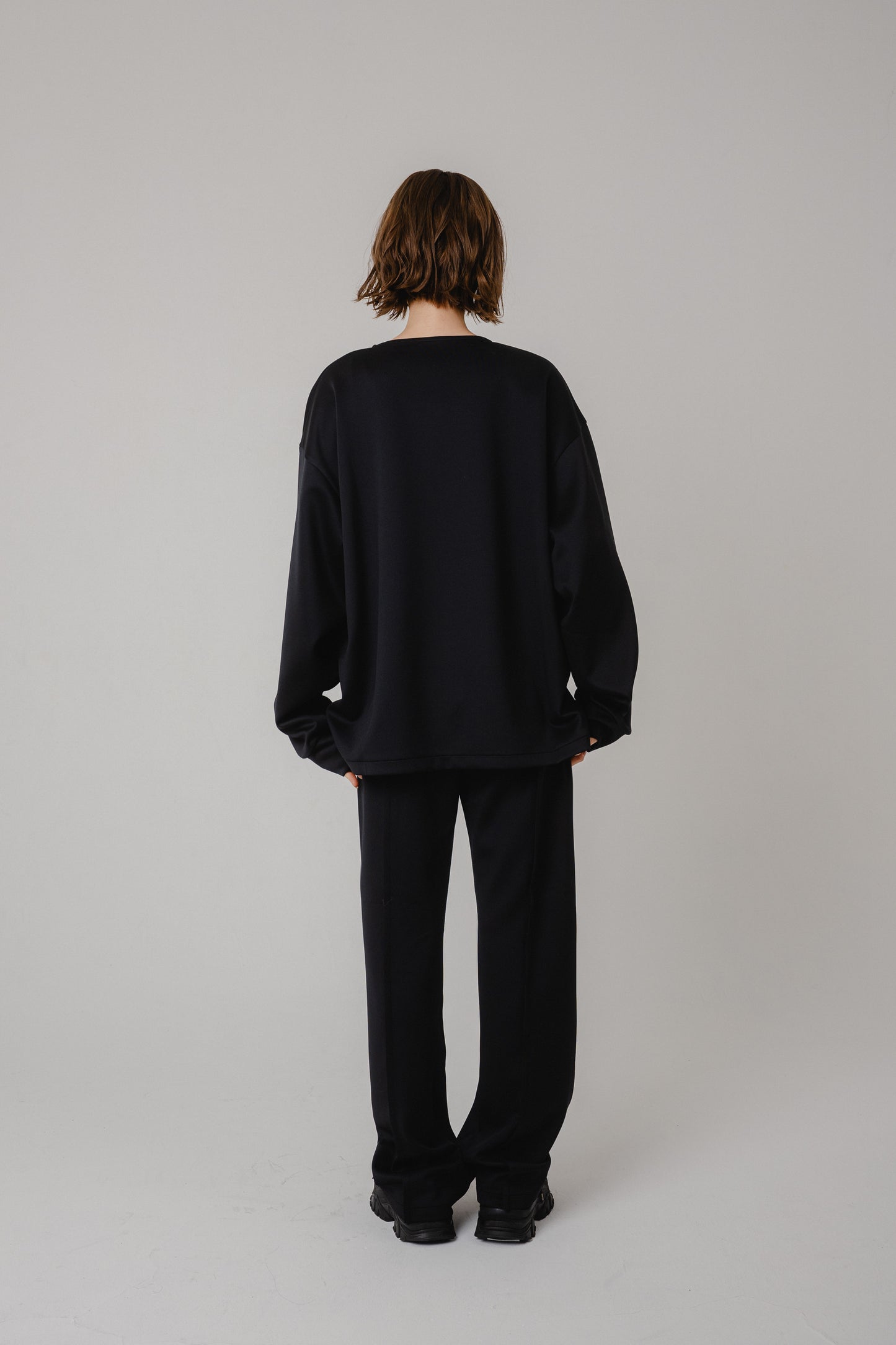 Minimal Straight Sweat Pants