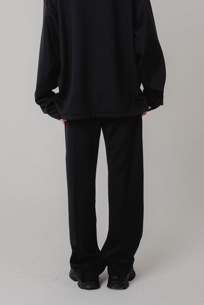 Minimal Straight Sweat Pants