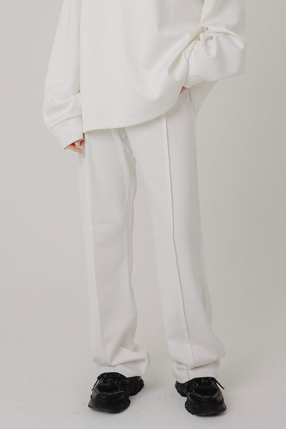 Minimal Straight Sweat Pants